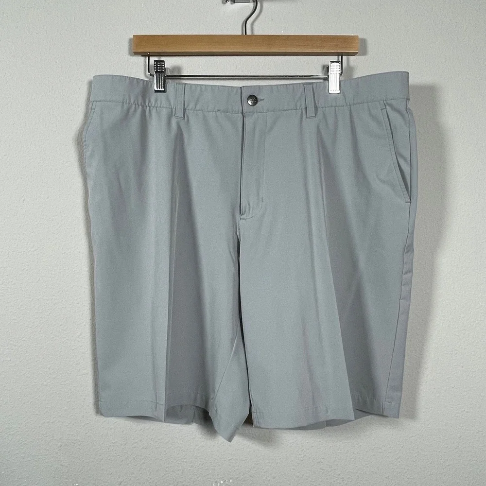 Adidas Ultimate365 Golf Shorts Women Grey‎ Solid Performance Sporty Golfcore